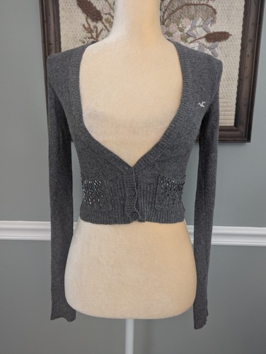 Y2k hollister sequined angora - hollister,