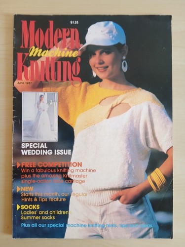 Modern machine knitting - machine,