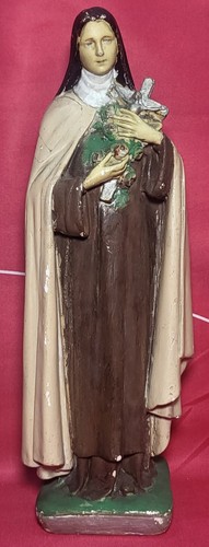 Vintage religious statue - statue, st