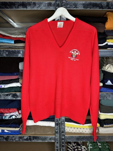 Welsh rugby union 1980 sweater - welsh,