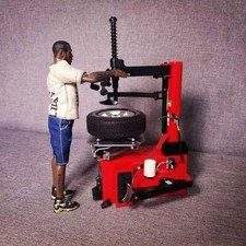 RC Scenic Ornaments Tire Ploppers  Garage Diorama 1/10 Crawler Truck Tamiya Y