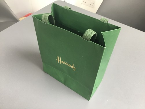 Small harrod carrier bag - small,