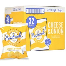 Seabrook Cheese & Onion Crisps