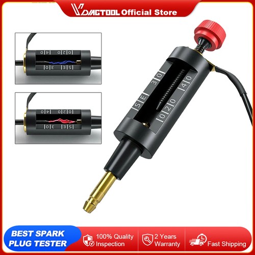 Line spark plug tester - in,