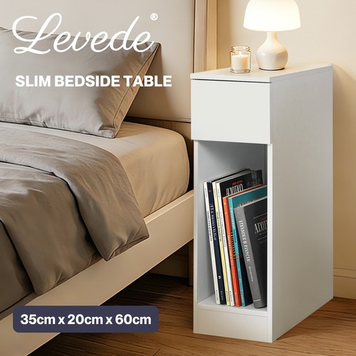 Levede bedside table cabinet - table,