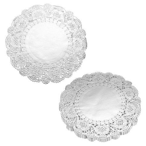 100pcs lace paper doilies - doilies, 4.5"