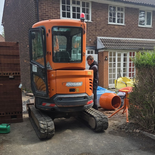 Doosan dx27z zero tail swing - doosan, tail-swing