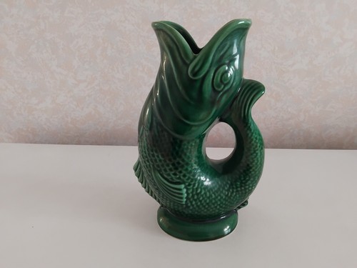 Large green dartmouth glug - large, jug