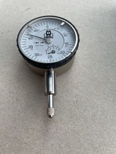 Moore and Wright Dial Indicator Dip 502M 5mm Travel 0,01mm Graduation with Box.