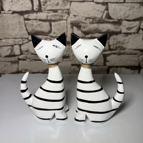 Set back white striped - set, &