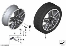 MINI Genuine Light Alloy Wheel