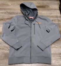 Simms Jacket Men's Gray Guide Series Fishing Hooded Full Zip Outdoor Size Small