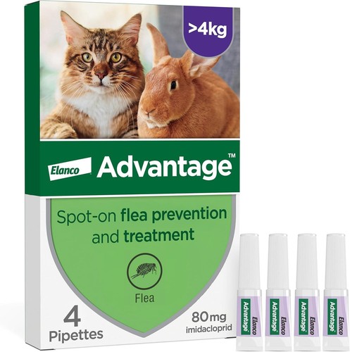 Spot flea treatment for - on,