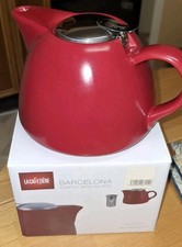 Ceramic infuser teapot - infuser, by