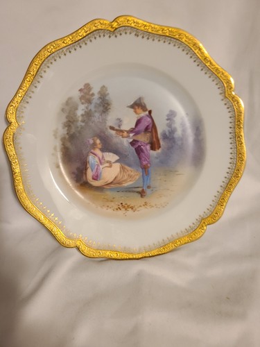 Antique limoges china hand - limoges,