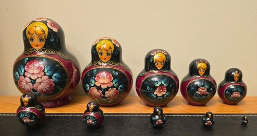 Vintage russian matryoshka - vintage,