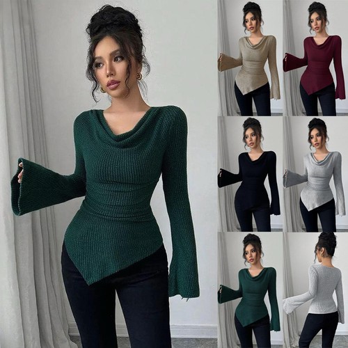 Womens ribbing off shoulder - ribbing, off‑shoulder