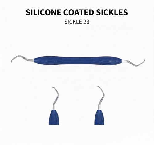 Sickle dental scaler - sickle,