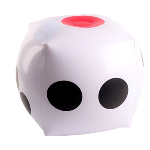 15in jumbo inflatable dice pvc - 15in,