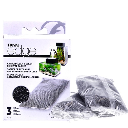 Fluval edge tank filter - fluval, carbon