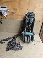 Middleton Bros. Stronghold Vintage Monorail Overhead Workshop Crane / Hoist