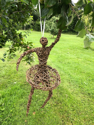 Willow ballerina sculpture - willow,