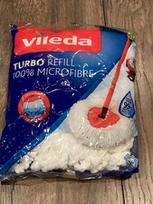 Vileda Microfibre Easy Wring & Clean Turbo Mop Refill Replacement Heads