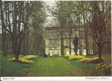 SUPERB SCARCE POSTCARD - BLAGDON HALL near CRAMLINGTON - NORTHUMBERLAND C.1987