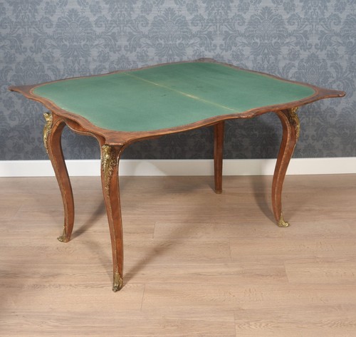19th century walnut card - century,