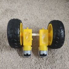 Smart Robot Car Plastic Tire Tyre Wheel Motor Set for Arduino