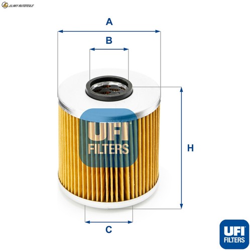 Oil filter 541 for bmw - oil,