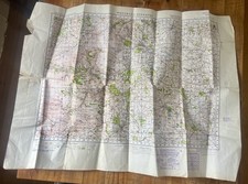 Wrexham & Oswestry Original 1940 War Revision Ordnance Survey Sheet Map Sheet 51