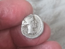 Roman Republic Silver Denarius