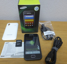 Samsung Galaxy Ace GT-S5830 Onyx Black Smartphone 5MP USB BOXED RESET GWO