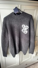 LV Intarsia Crewneck Knit