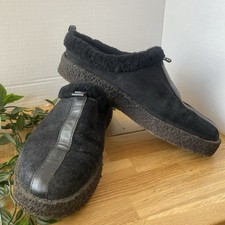 Vintage 90’s Clark’s Wallabees Slippers UK 8 G Width Suede & Leather