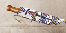 Native Beaded Knife Covers