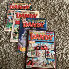 FOUR DANDY COMICS FROM 2001