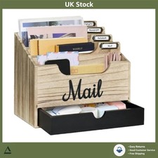 Elegant Wooden Desktop Mail