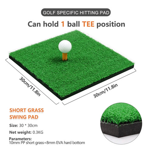 Golf hitting mat - hitting,
