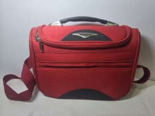 Zebra Red Soft Shell Luggage