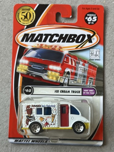 Matchbox ice cream truck - ice, no