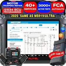Autel MaxiSys MS909 as MSUltra MS919 Intelligent Scanner Tool ECU Programming