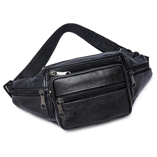 Real leather zipped secure - real,