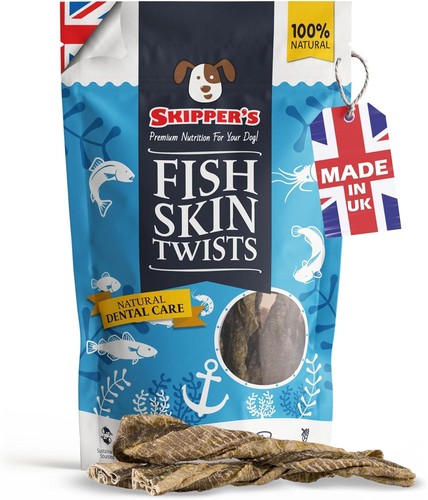 Skipper fish skin twists - fish,