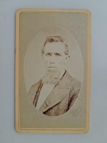Cdv man beard s - man,