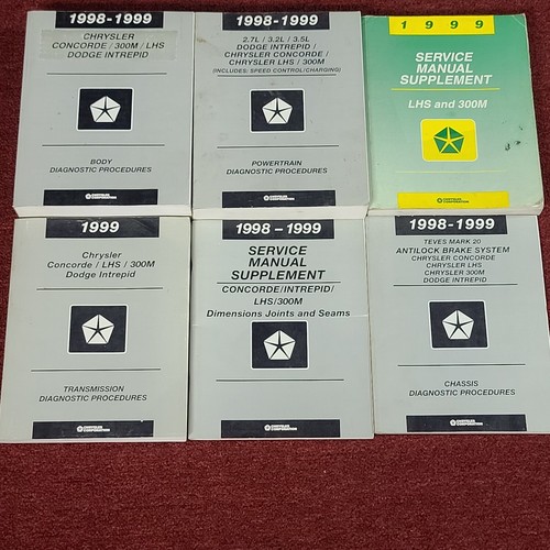 Chrysler concorde lhs manuals - chrysler, concorde/lhs