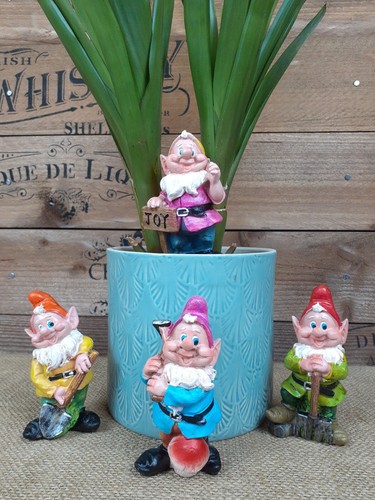 Decorative working gnomes - 4,