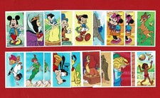 DOUBLE TEA CARDS - MAGICAL WORLD OF DISNEY x10 - BROOKE BOND - Exc. (XB03)
