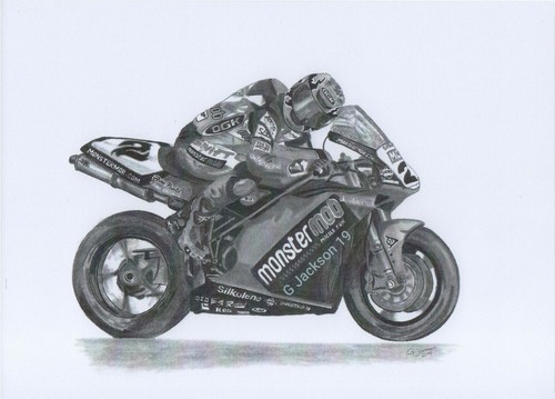 Steve hislop monstermob ducati - steve,